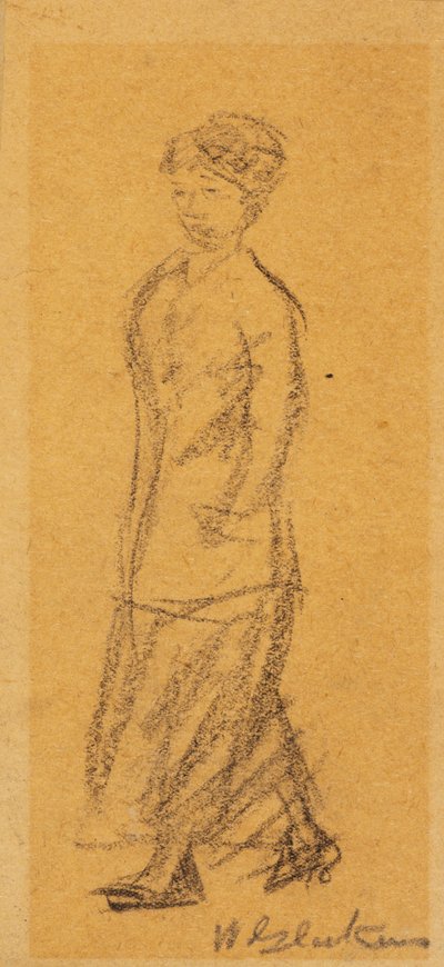 Woman Walking by William James Glackens